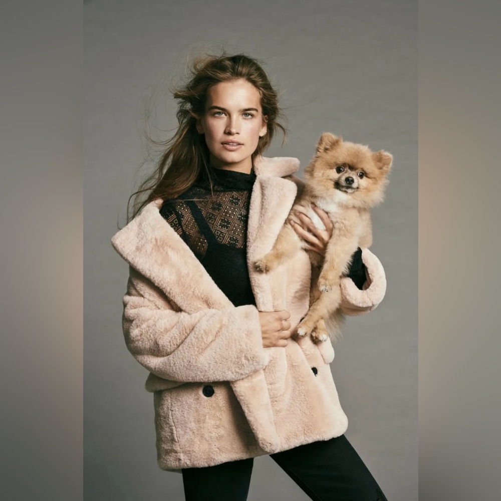 Free people faux fur jacket - Picture 7 of 13